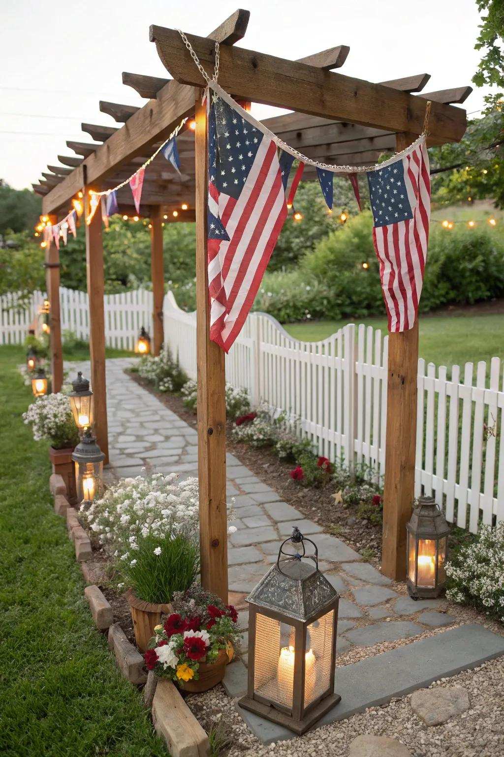 Nostalgic Americana decor, imbuing allure and individuality.