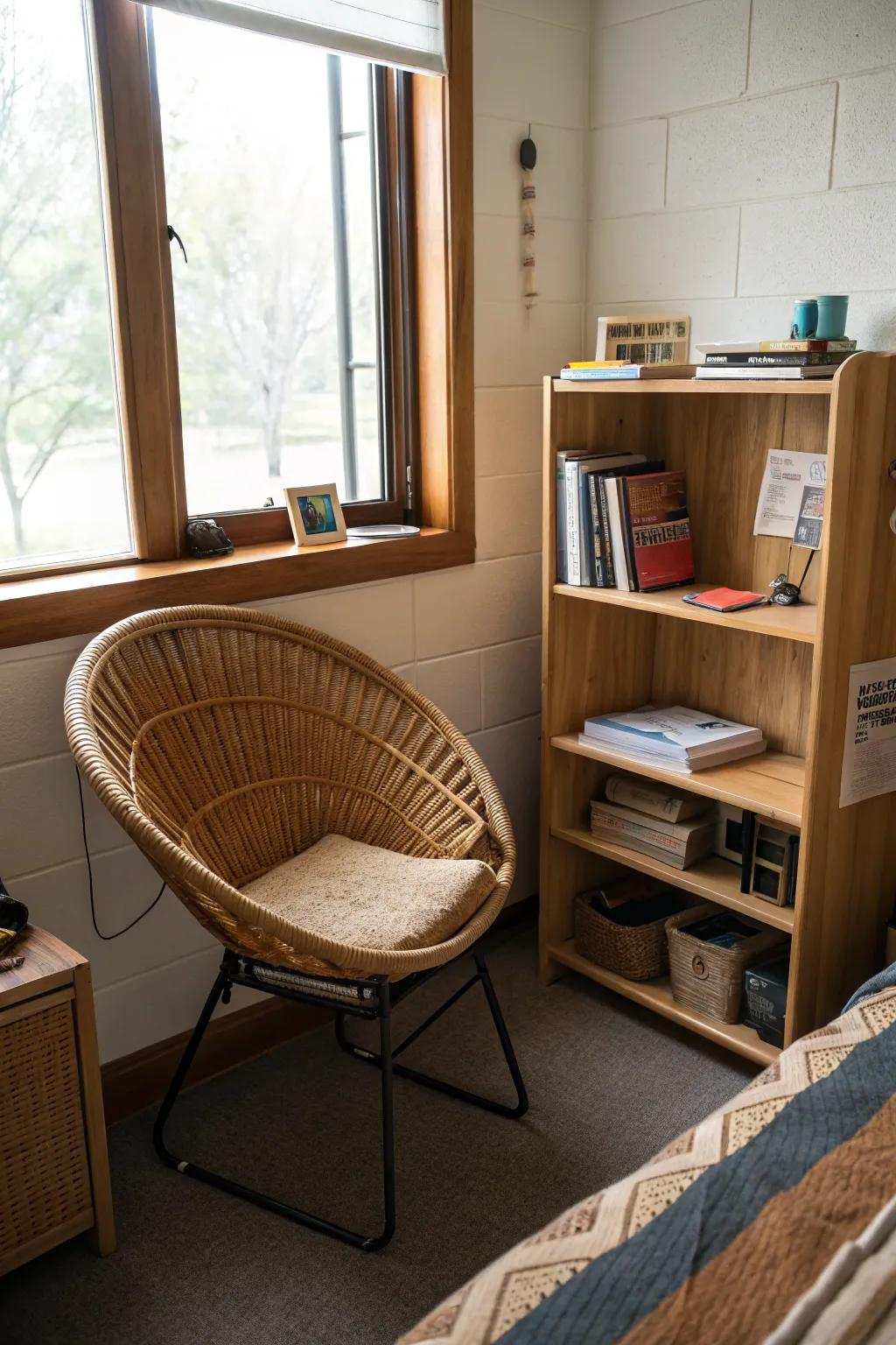 Original materials contribute warmth and feel