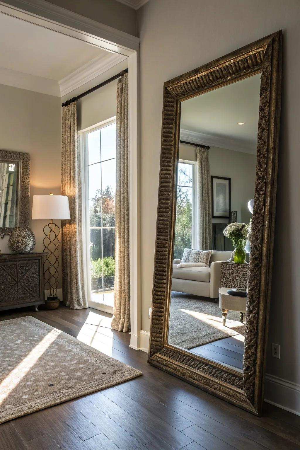 Panes reflect radiance to lighten up winter interiors
