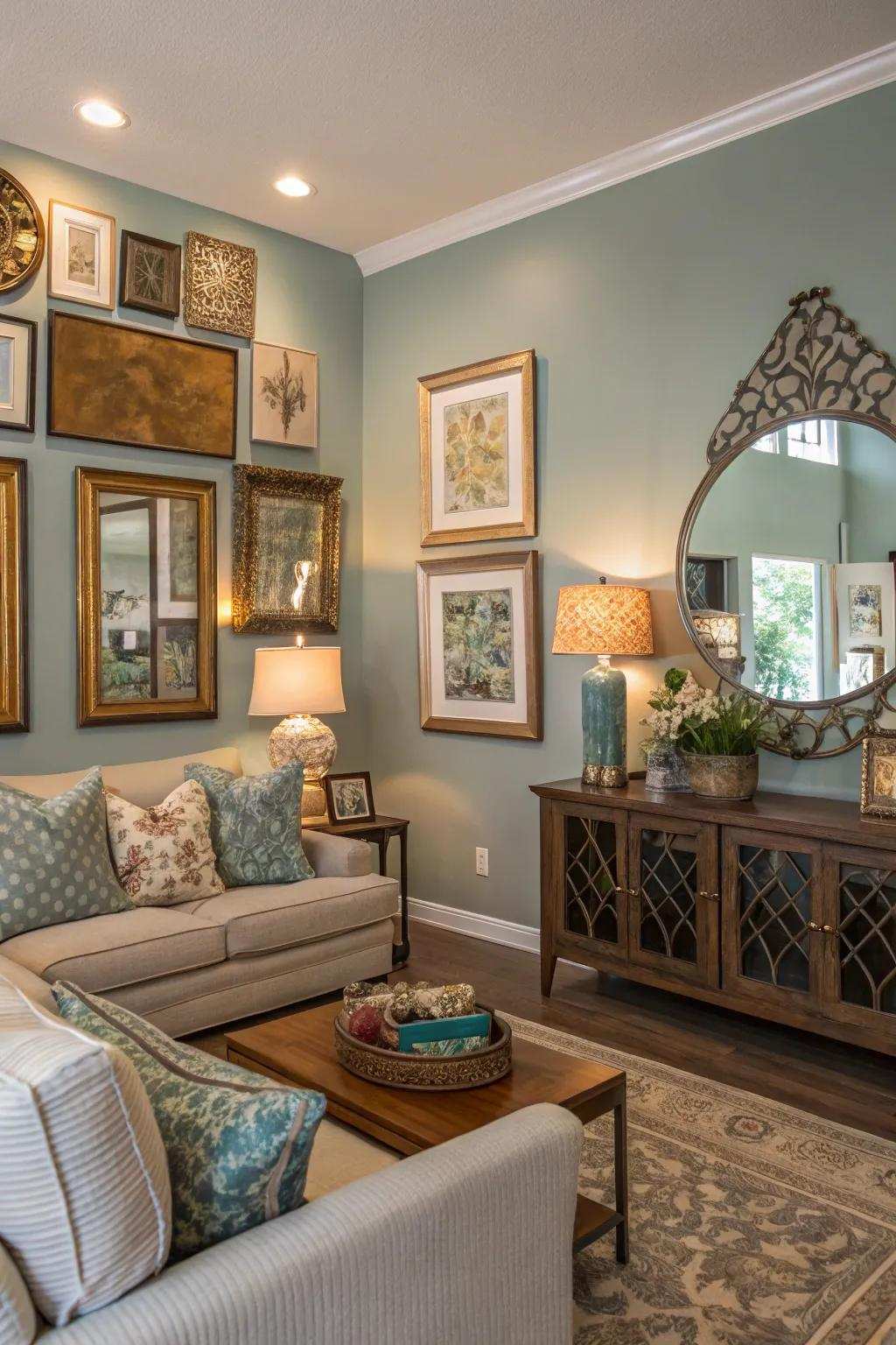 Personalize your area with decorative accents