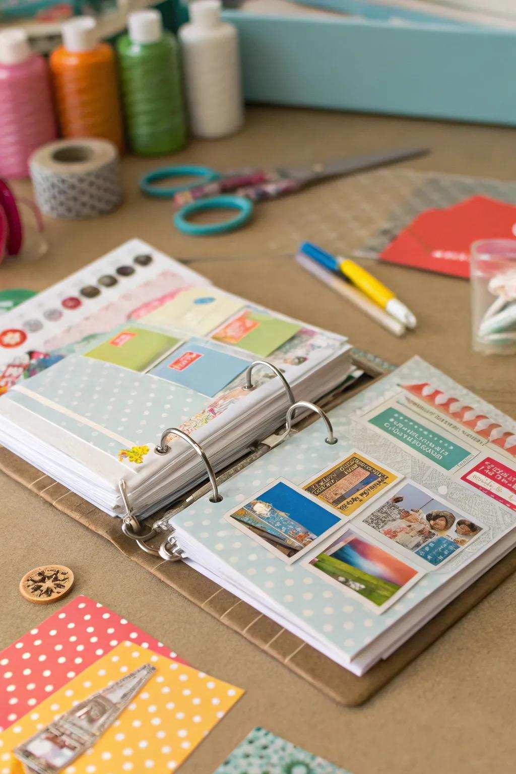 Personalized albums offer a personal touch to your storage.