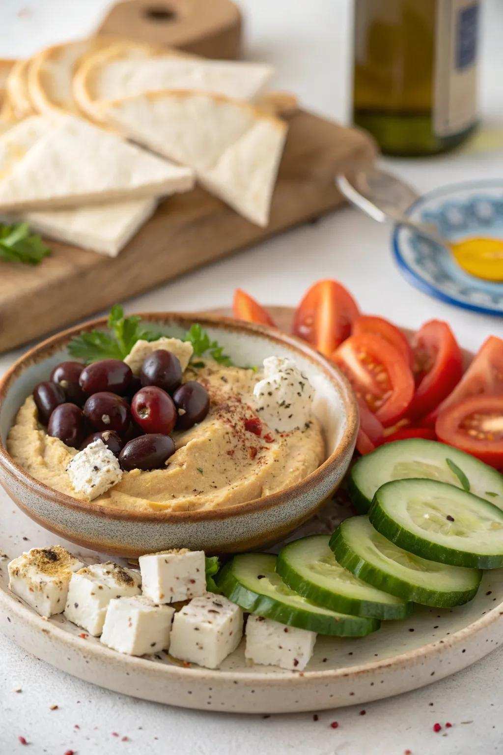 Present the tastes of the Mediterranean at your table.