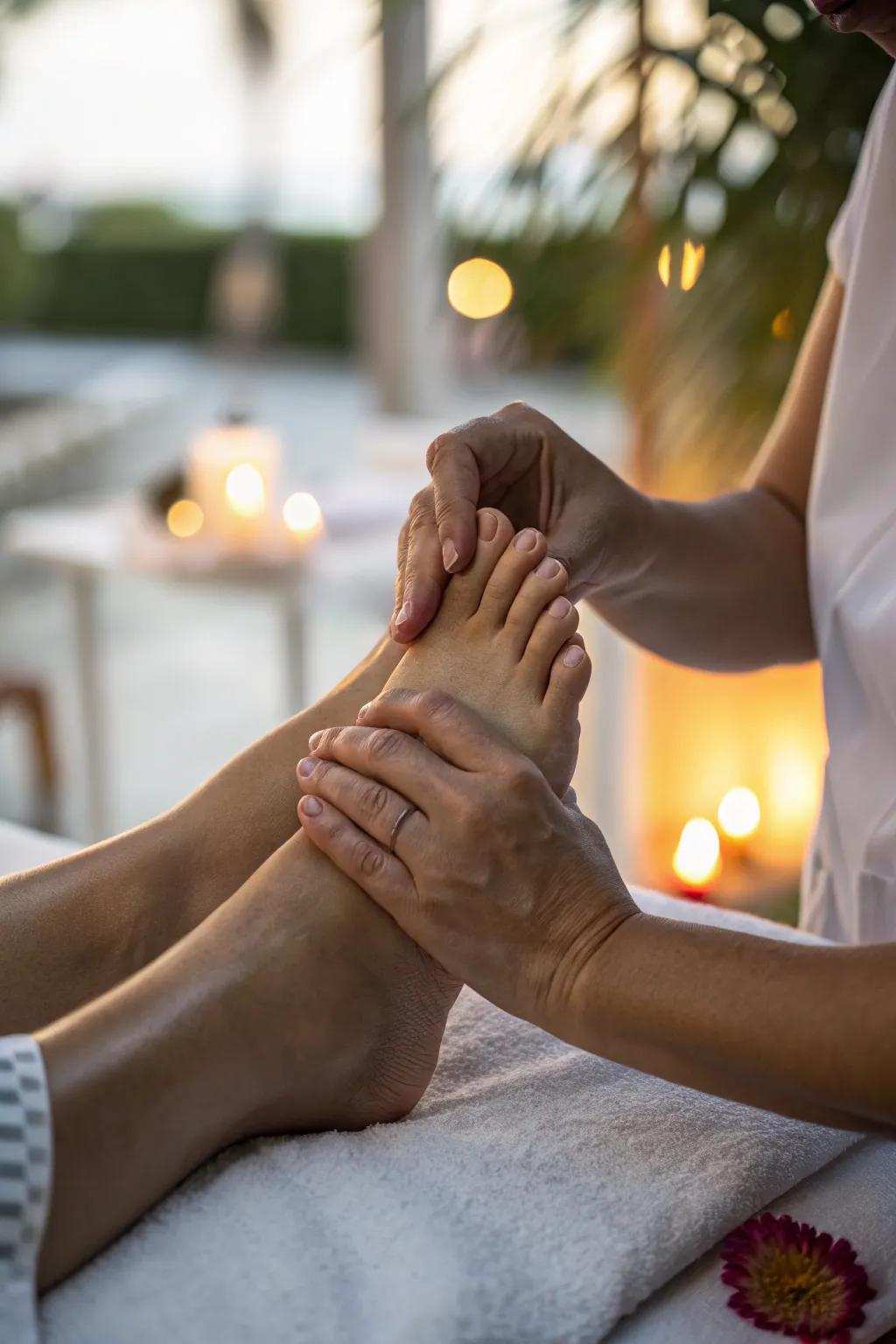 Reflex zone therapy adds a unique dimension to your massage routine.