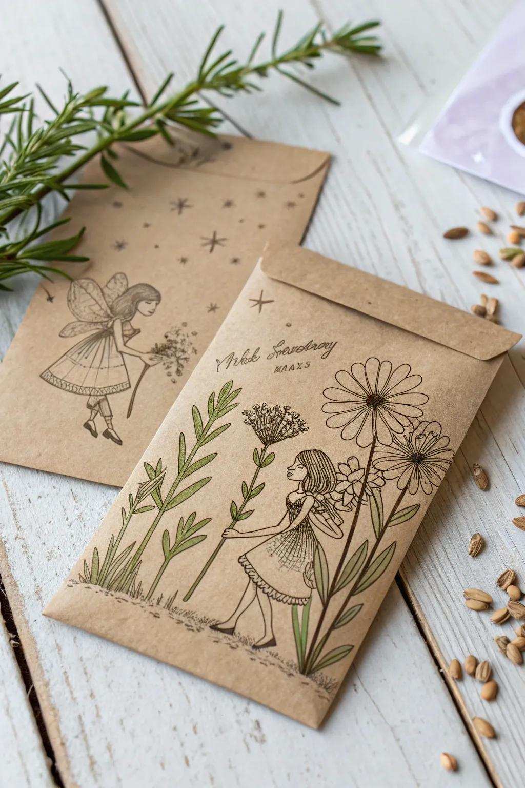 Revel in the enchantment of nature through our bewitching seed packets—suited for nurturing your personal fairy garden!