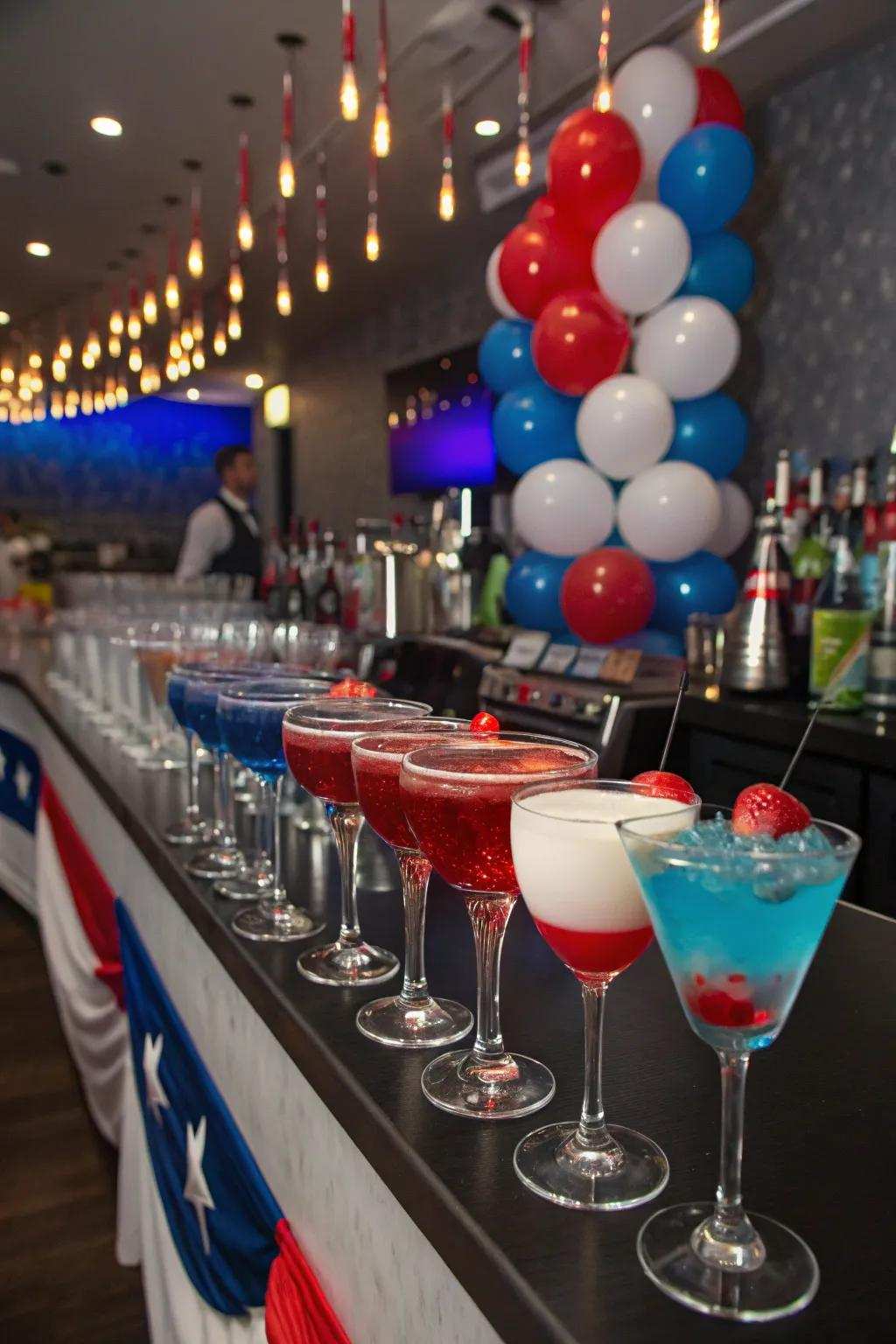 Revitalizing themed blends that harmonize with the celebration's essence.