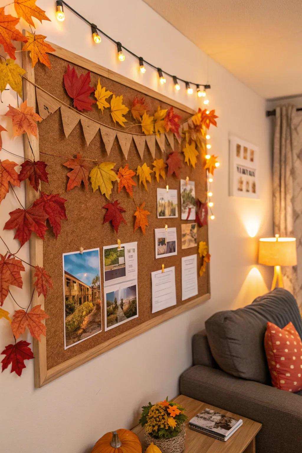 Seasonally updated bulletin boards keep your decor vibrant and current.