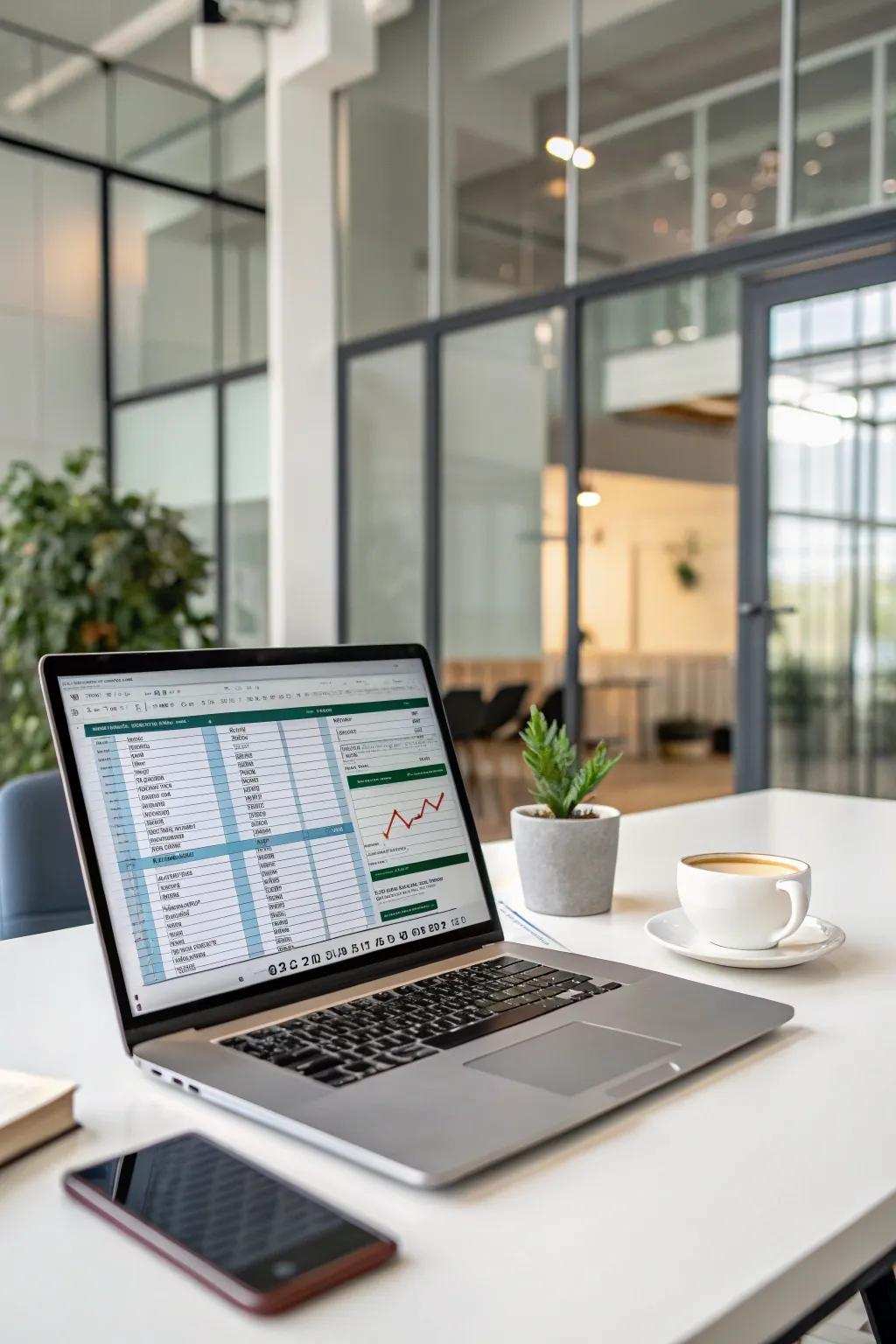 Securely handle all invoice information digitally.
