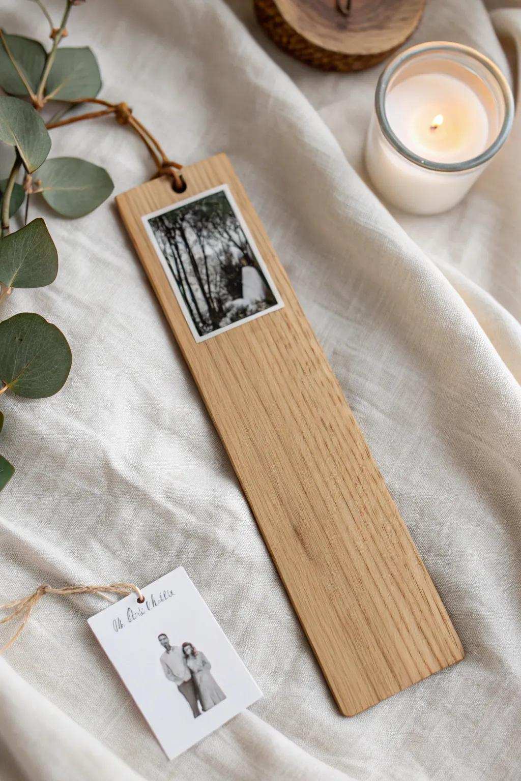 Seize memories in every chapter using a bespoke image page marker.