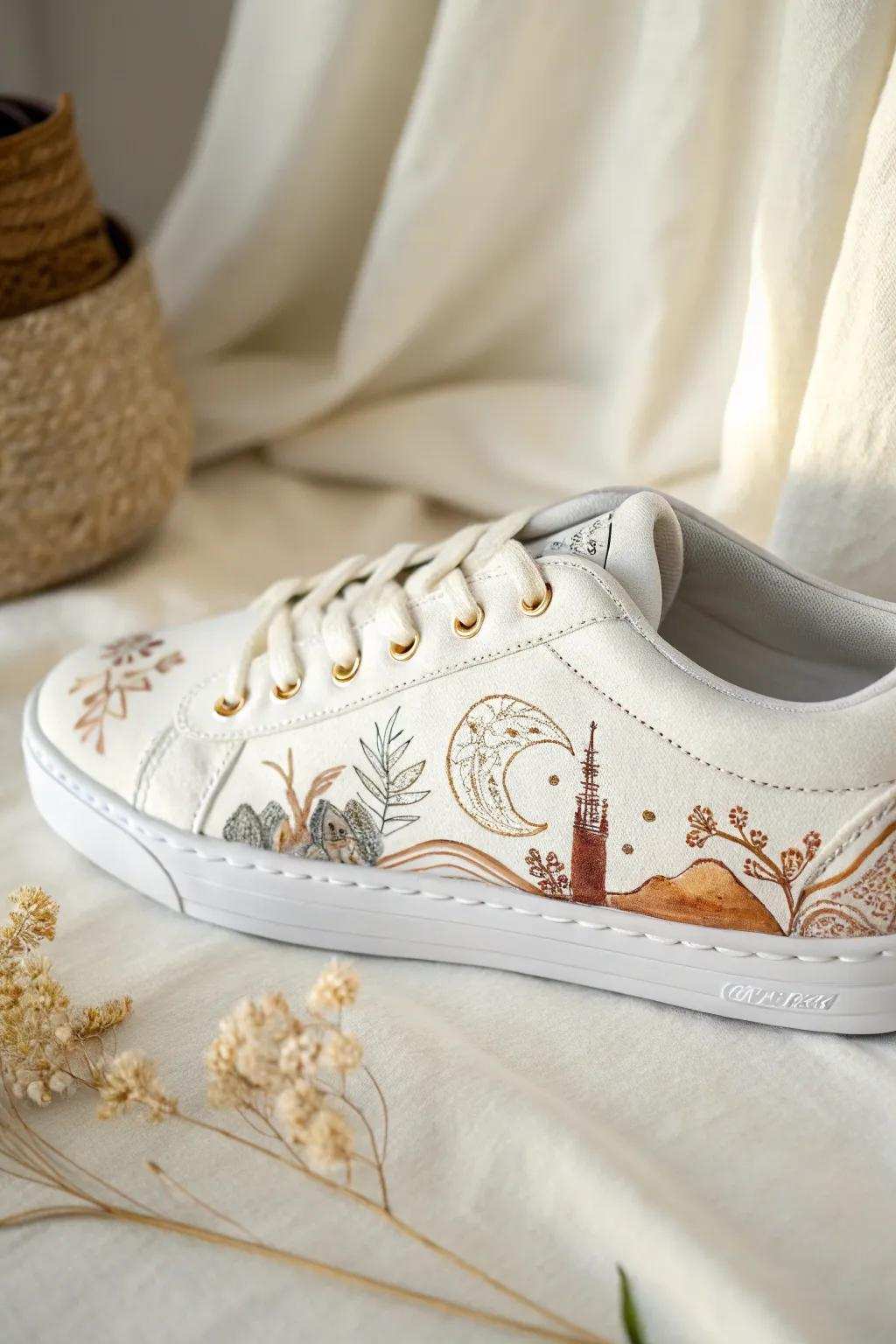 Step into a story with shoes that speak volumes in minimalist elegance.