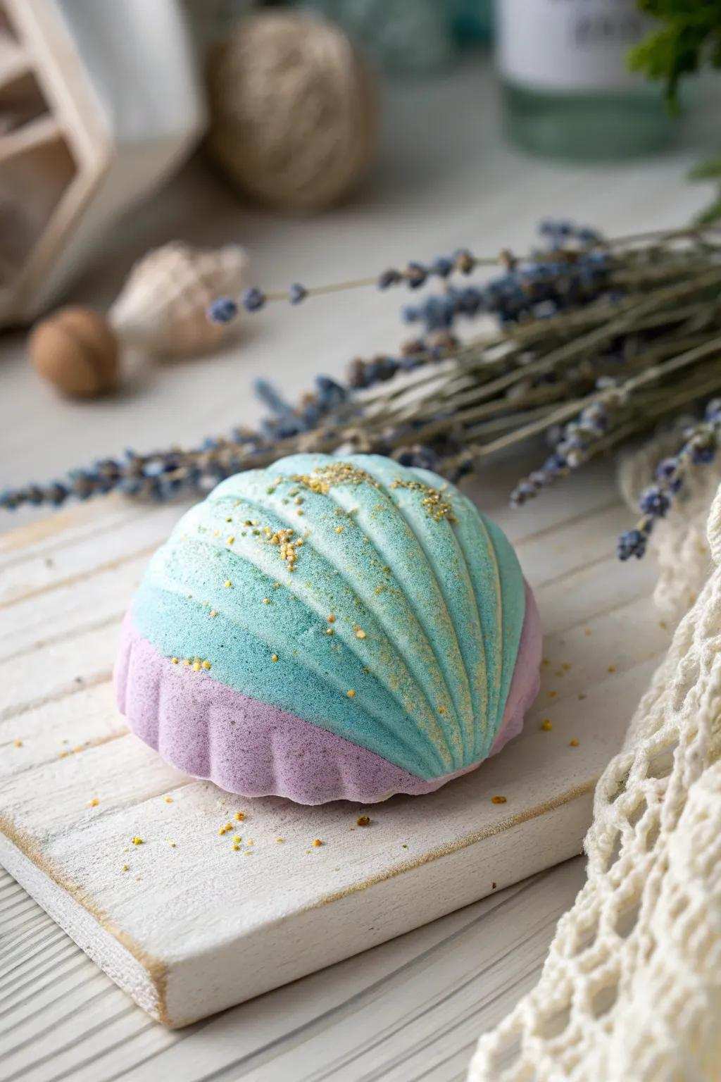 Submerge yourself in tranquility with these enchanting mermaid fizzing spheres, the ultimate DIY party favor for bringing the magic of the ocean to your celebration!