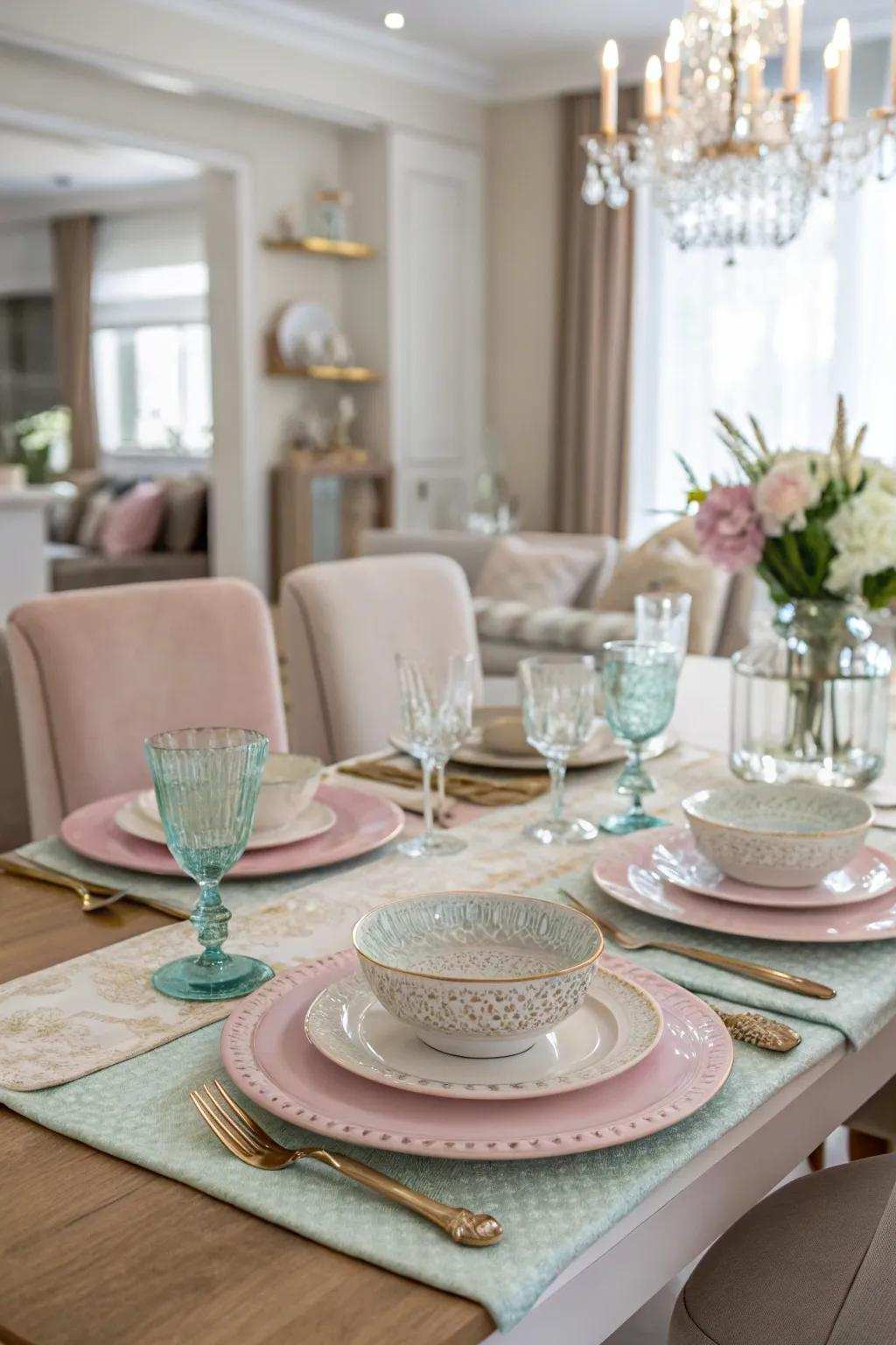 Subtle tones evoke a relaxing vibe.