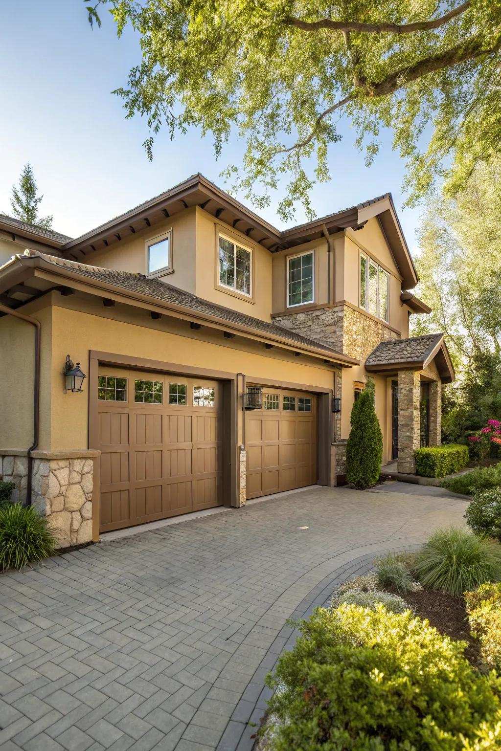 Terra tones provide a cozy, inviting aesthetic.