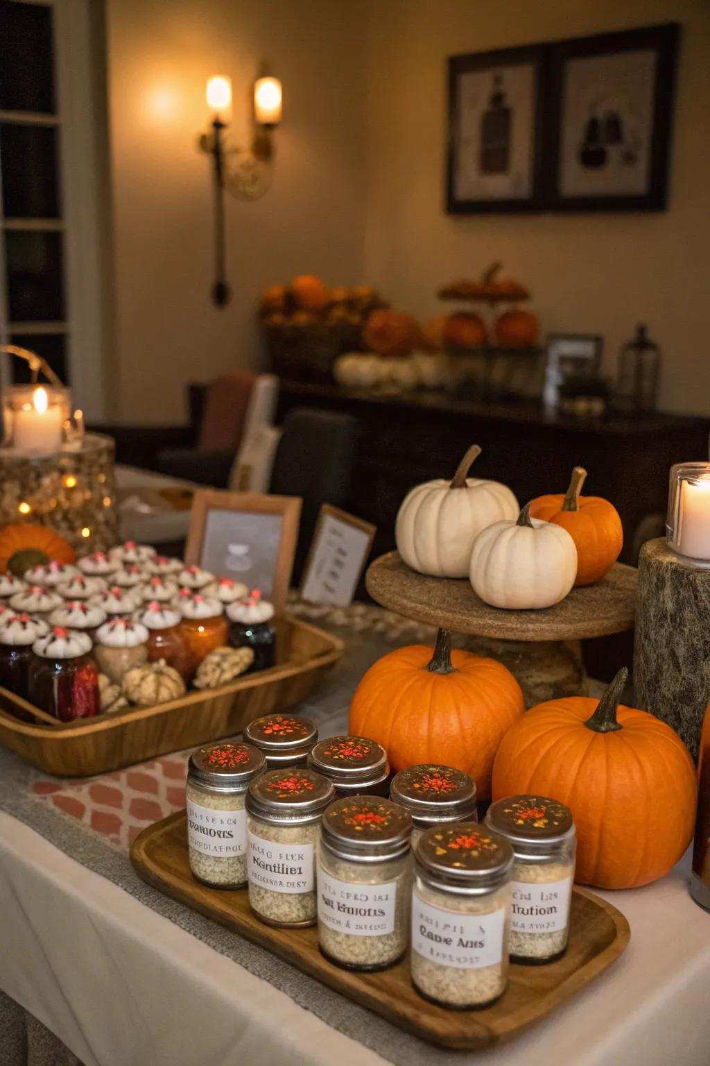 Thoughtful favors abandon visitors using a memorable token of the event.