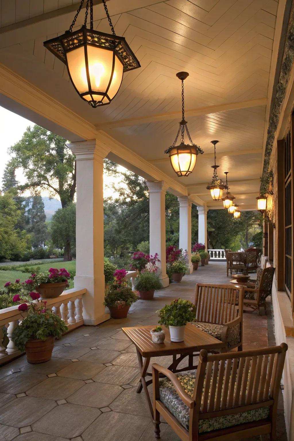 Traditional lights provide ageless elegance to your outdoor spaces.