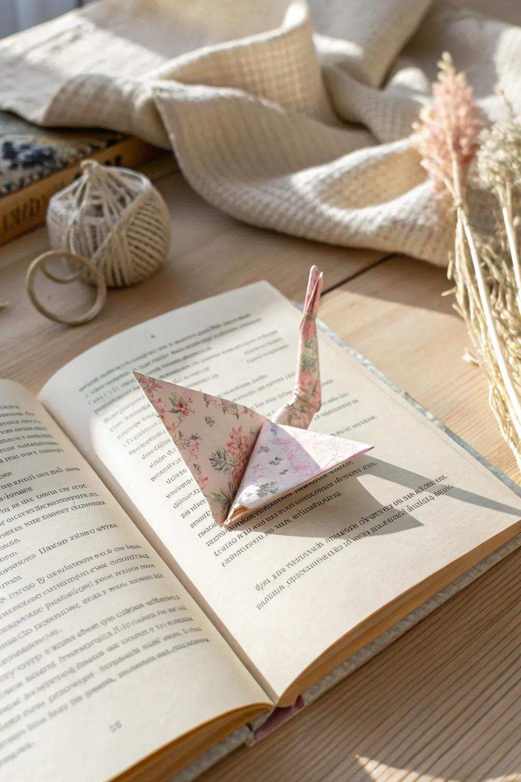 Transform your reading experience with exquisite paper art page savers - where art meets function.