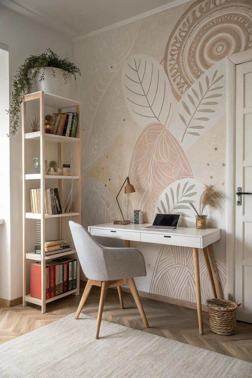 Understated patterns deliver a tranquil and subtle refinement.