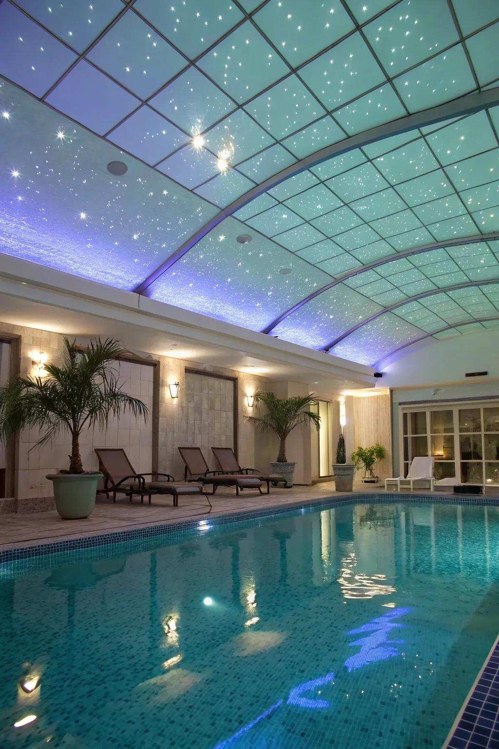 Underwater overhead lights offer a captivating and distinctive lighting solution.