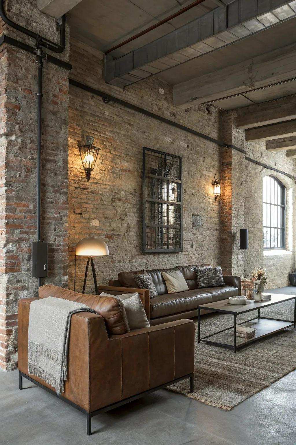 Urban chic adds rugged charm to your decor.