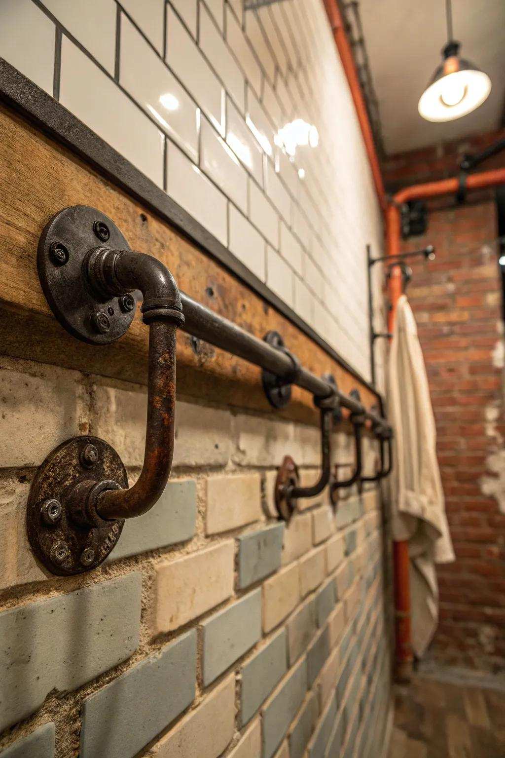 Urban line hangers introduce a tough charm.