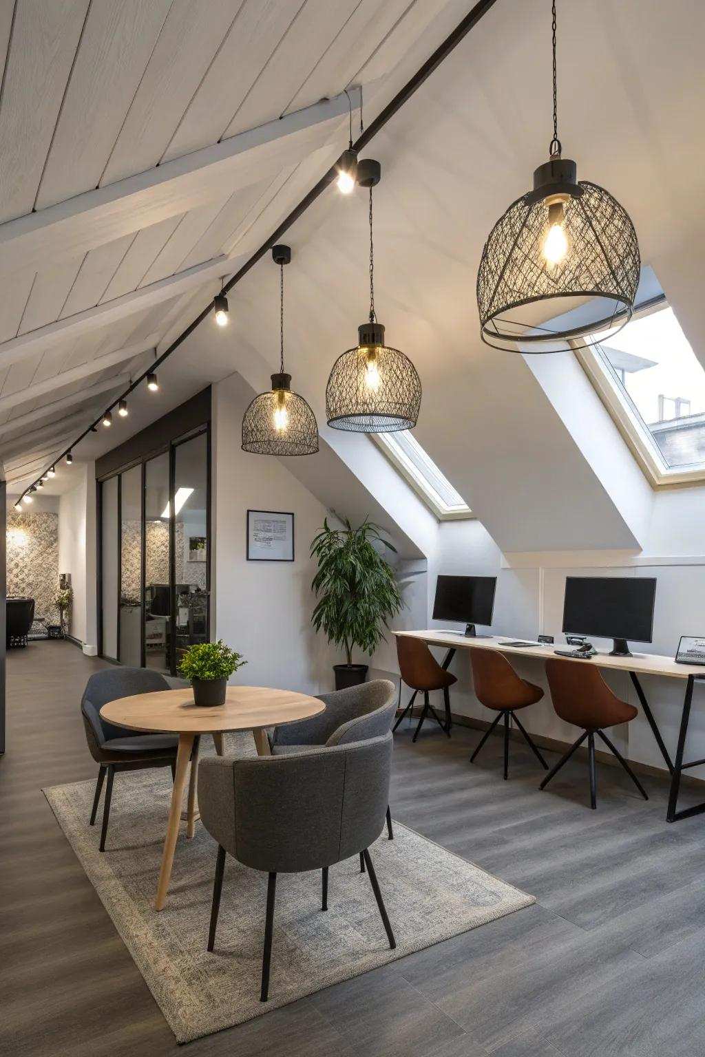 Using thoughtful lighting to improve the office atmosphere