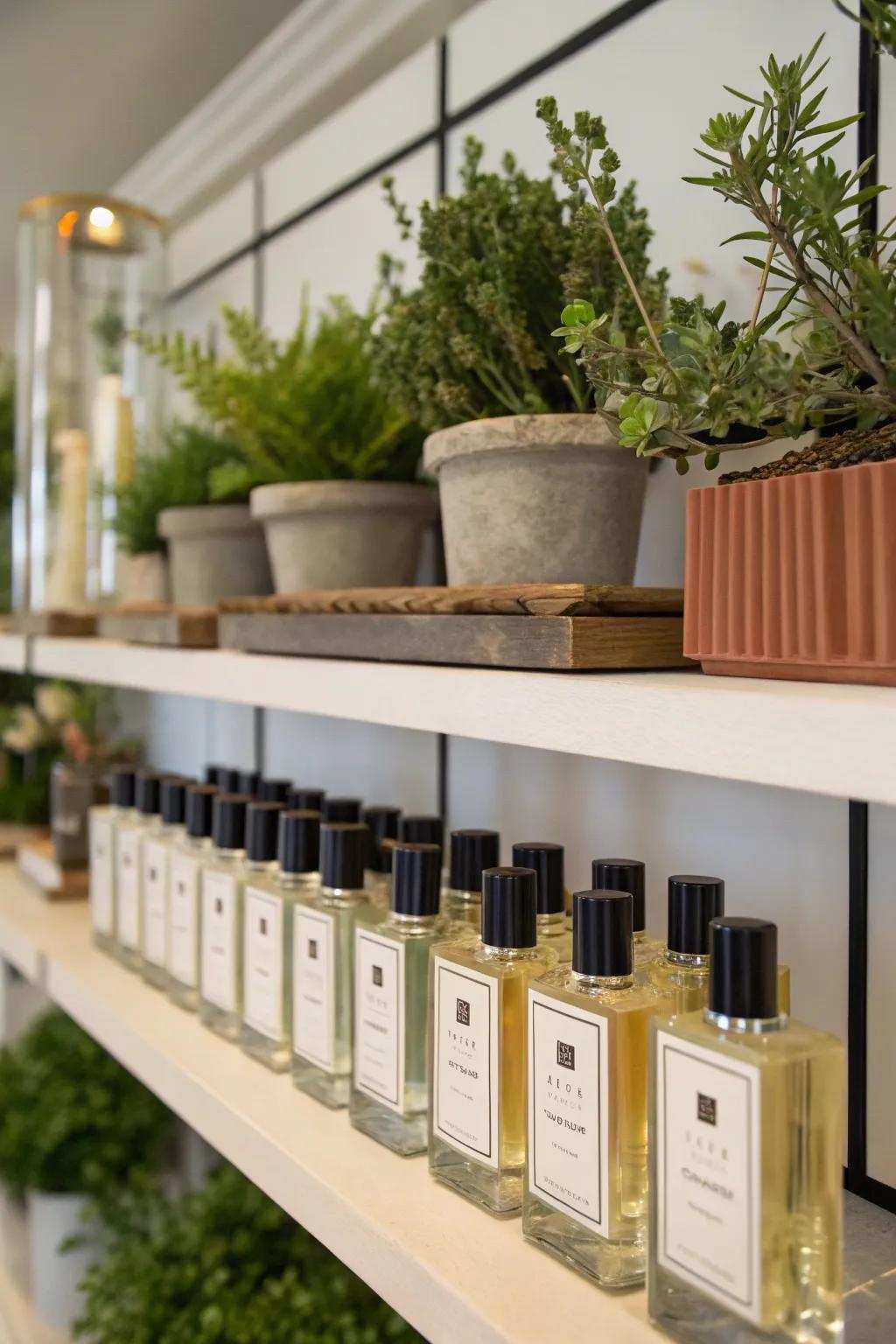 Verdure imparts a revitalizing and natural accent to your display.