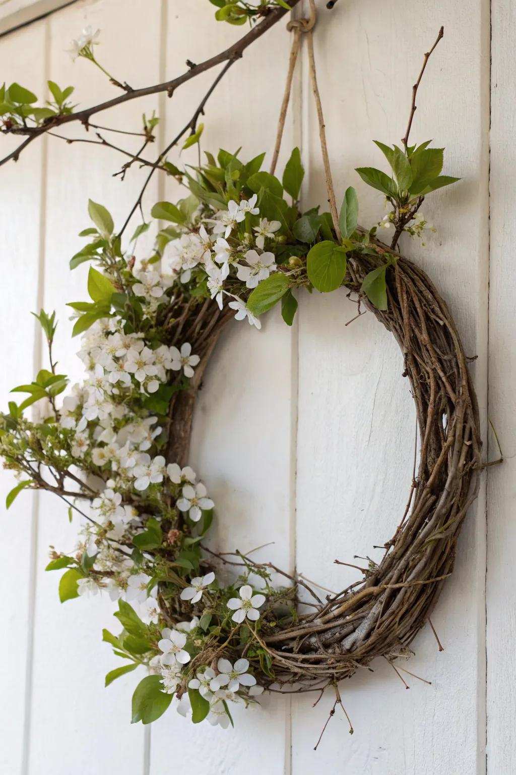 Welcome the season using a self-made impression of nature.