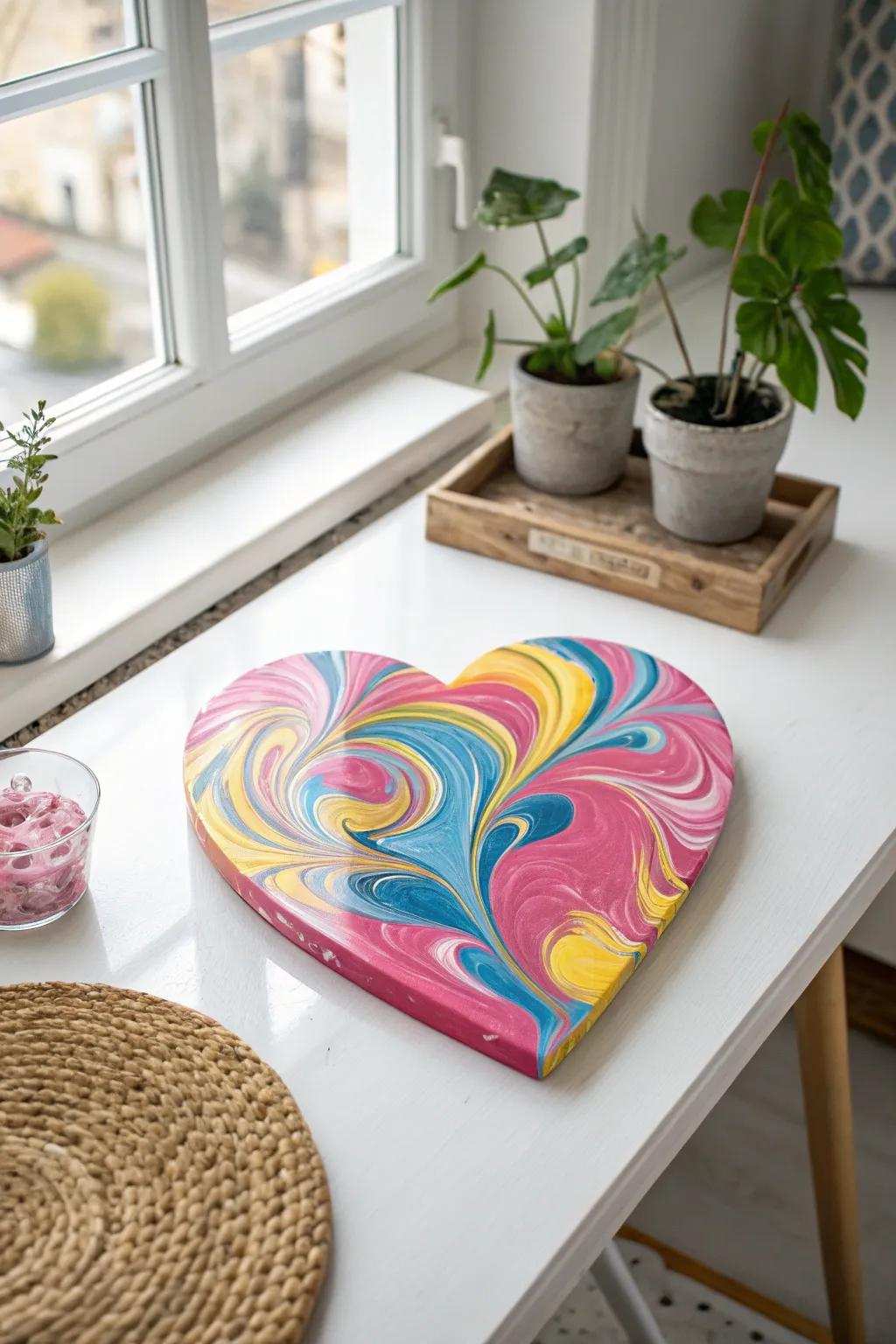Whirl into creativity with spin art hearts! Perfect for little hands and big imaginations.