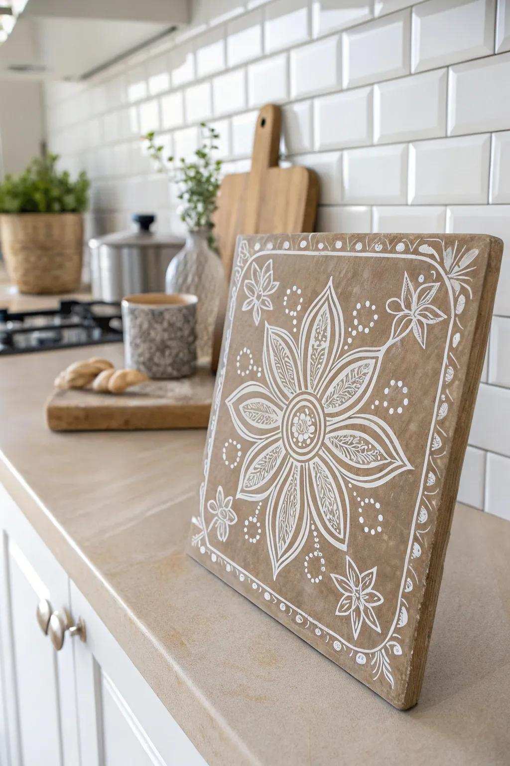 With these artistic paint pen designs, you can give your kitchen a makeover; simplicity and creativity collide.