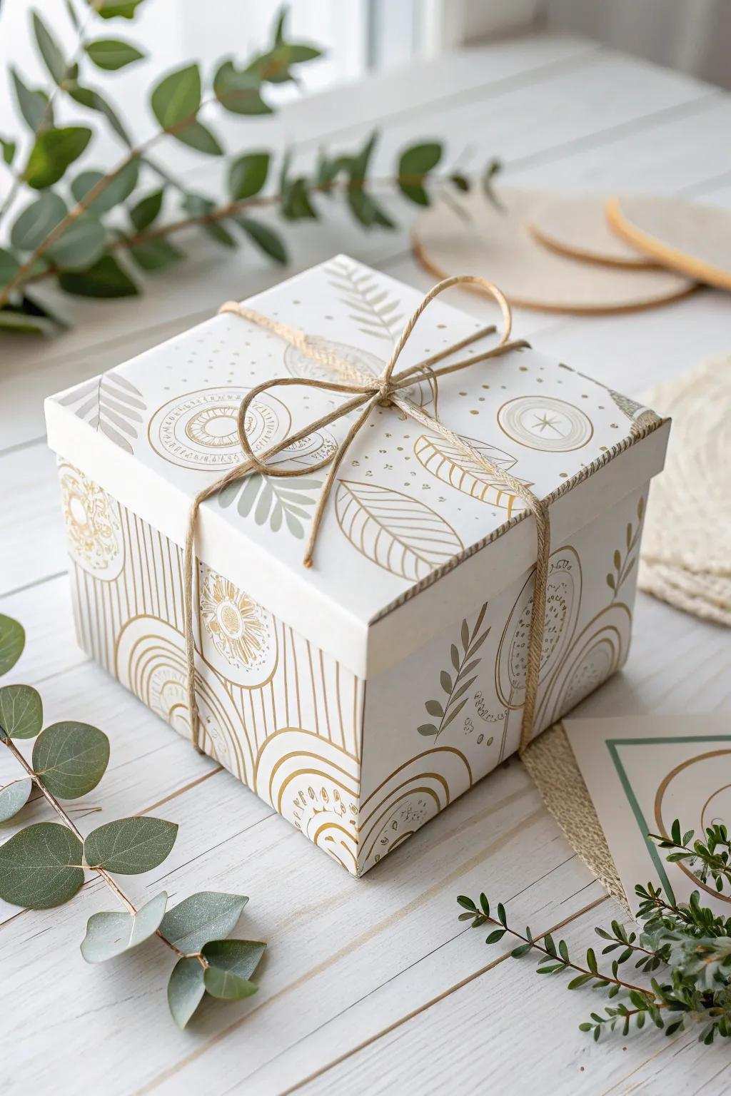 Wrap your gifts with love and style using these charming handmade paper gift containers.